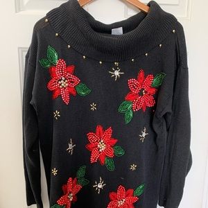 Poinsettia Sweater